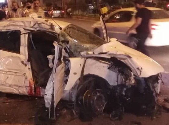 فوت بیش از ۴۰۰ نفر در سوانح رانندگی