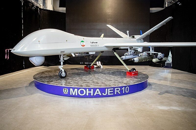 پهپاد مسلح مهاجر10 ساخت ایران